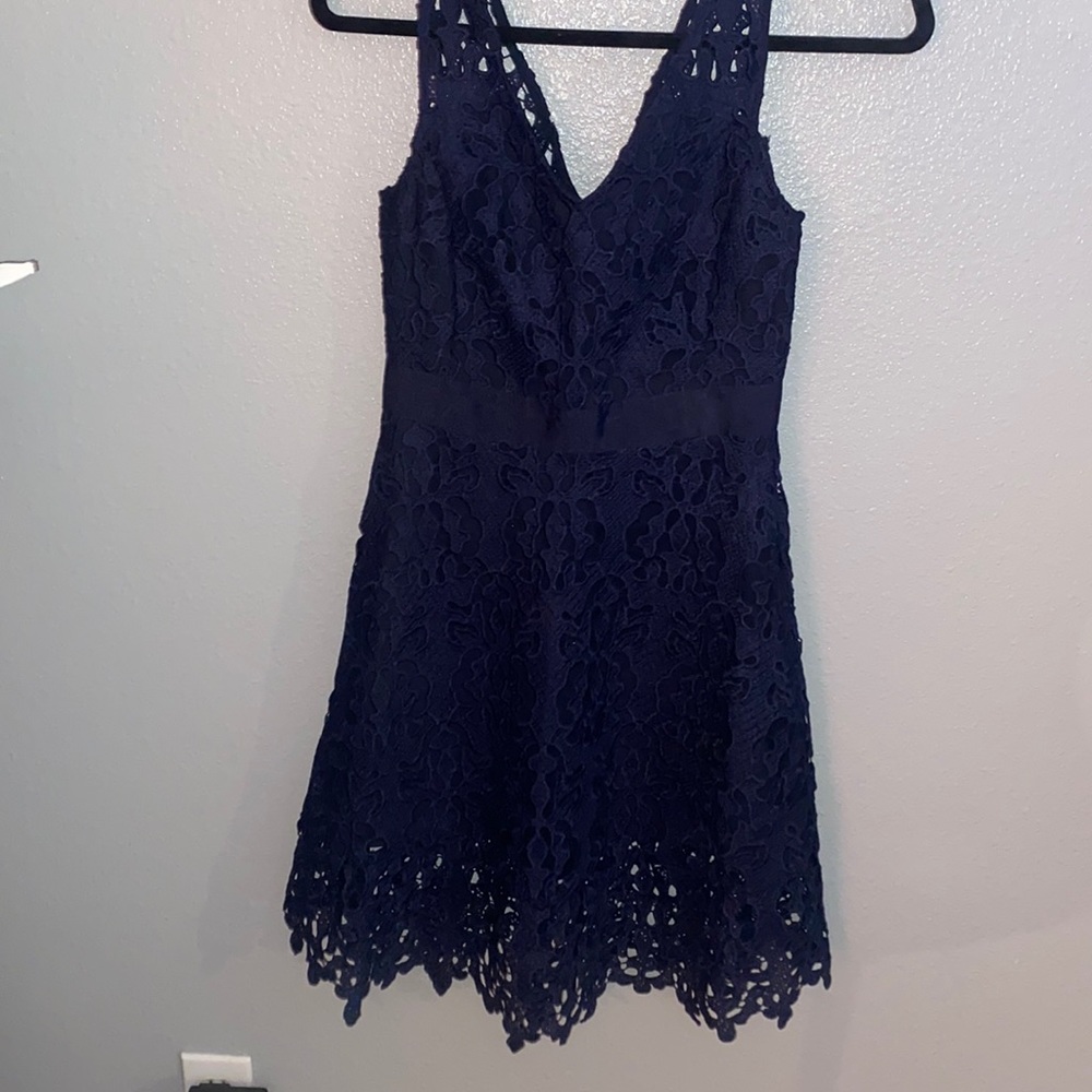 Brand new banana republic dress navy blue